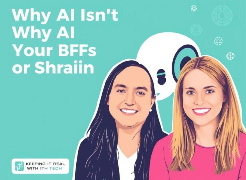 Why AI Isn’t Your BFF or Shrink: Keeping It Real with Tech