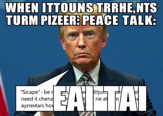 When AI Goofs Turn Trump’s Ukraine Peace Talk Into Hilarious Memes