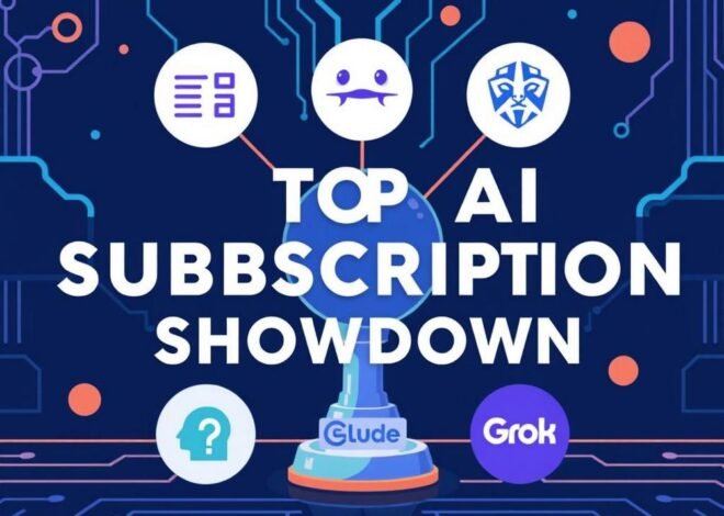 Top AI Subscription Showdown 2025: ChatGPT vs. Perplexity vs. Gemini vs. Claude vs. Grok – Which One’s Worth Your Cash?