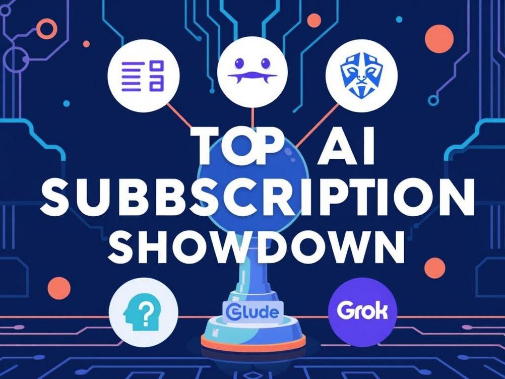 Top AI Subscription Showdown 2025: ChatGPT vs. Perplexity vs. Gemini vs. Claude vs. Grok – Which One’s Worth Your Cash?