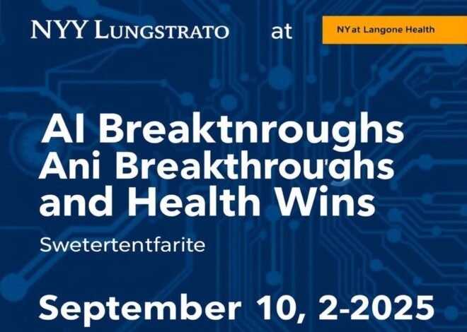 What’s Buzzing at NYU Langone Health: AI Breakthroughs and Health Wins from September 10, 2025