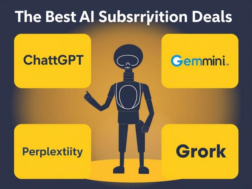 The Best AI Subscription Deals for 2025: ChatGPT vs. Perplexity vs. Gemini vs. Claude vs. Grok – My Honest Take