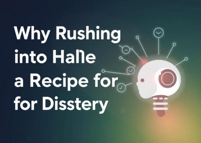 Why Rushing into Health AI Could Be a Recipe for Disaster (And How to Do It Right)