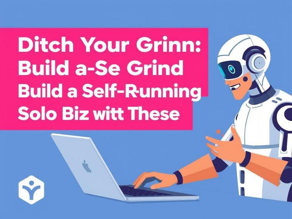 Ditch the Grind: Build a Self-Running Solo Biz with These 7 Killer AI Tools