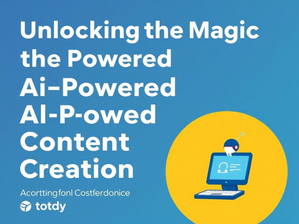 Unlocking the Magic of AI-Powered Content Creation: Your Fun Guide to Smarter Writing