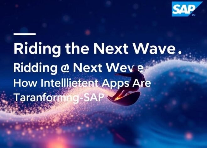 Riding the Next Wave: How Intelligent Apps Are Transforming SAP Business Data Cloud