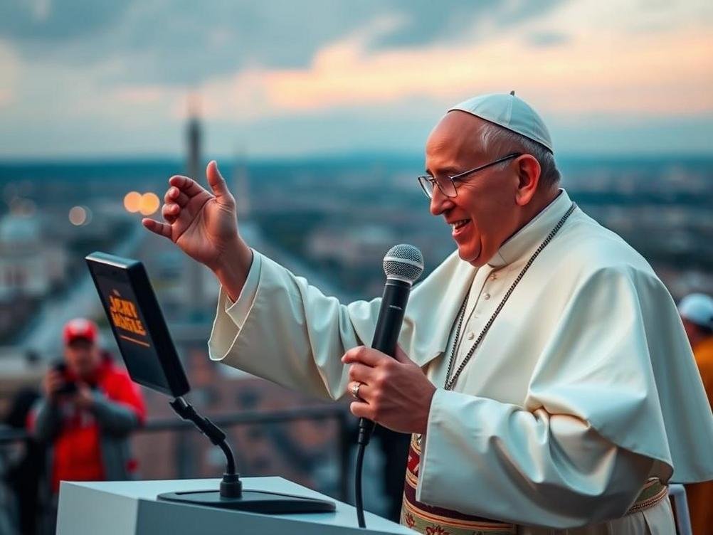 Pope Francis Cheers On News Agencies in Our Wild Post-Truth, AI-Fueled World