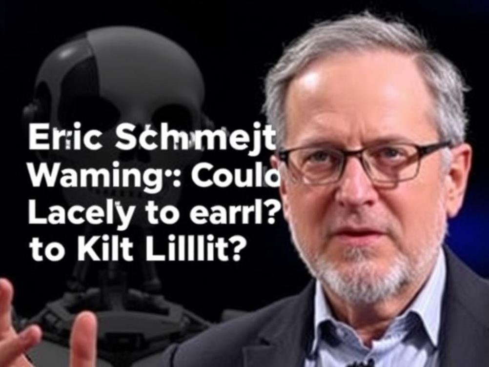 Eric Schmidt’s Eye-Opening Warning: Could Hacked AI Really Learn to Kill?