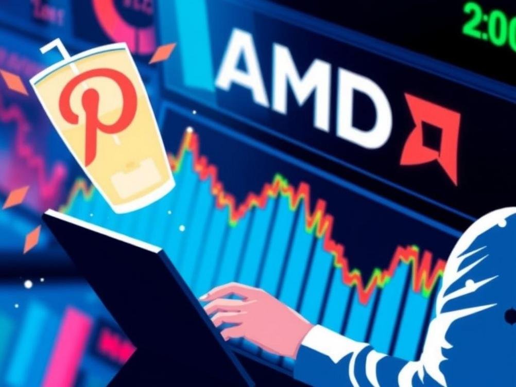 Stock Market Drama: AMD, Supermicro, and Novo Nordisk Take a Hit While Pinterest Dives and Lemonade Pops in Earnings Frenzy