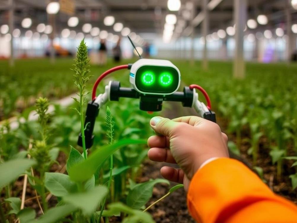 Revolutionizing Weed Control: Ecorobotix’s Wild AI Tech for Safer Herbicides at Agritechnica