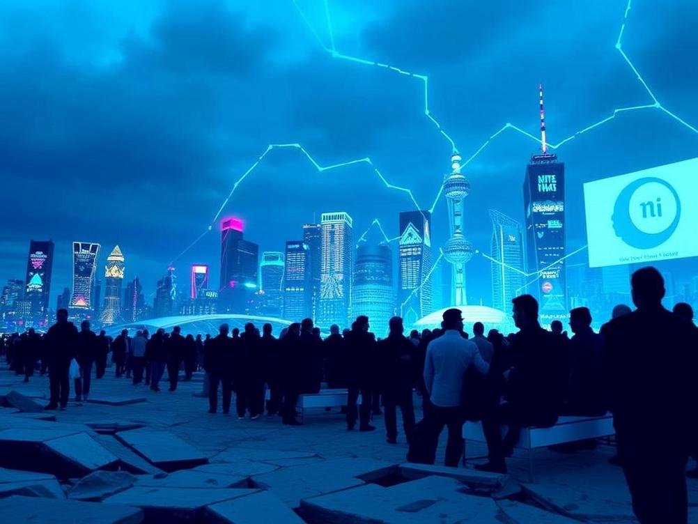 AI’s Shaky Ground: Market Wobbles Casting Clouds Over the ‘Davos for Geeks’ Event