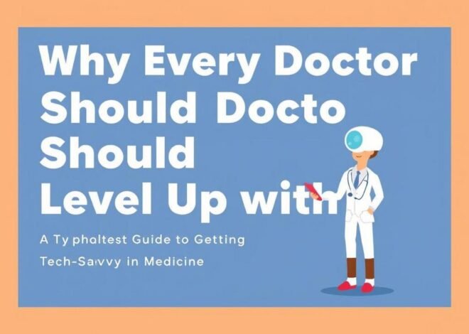 Why Every Doctor Should Level Up with AI: A Lighthearted Guide to Getting Tech-Savvy in Medicine