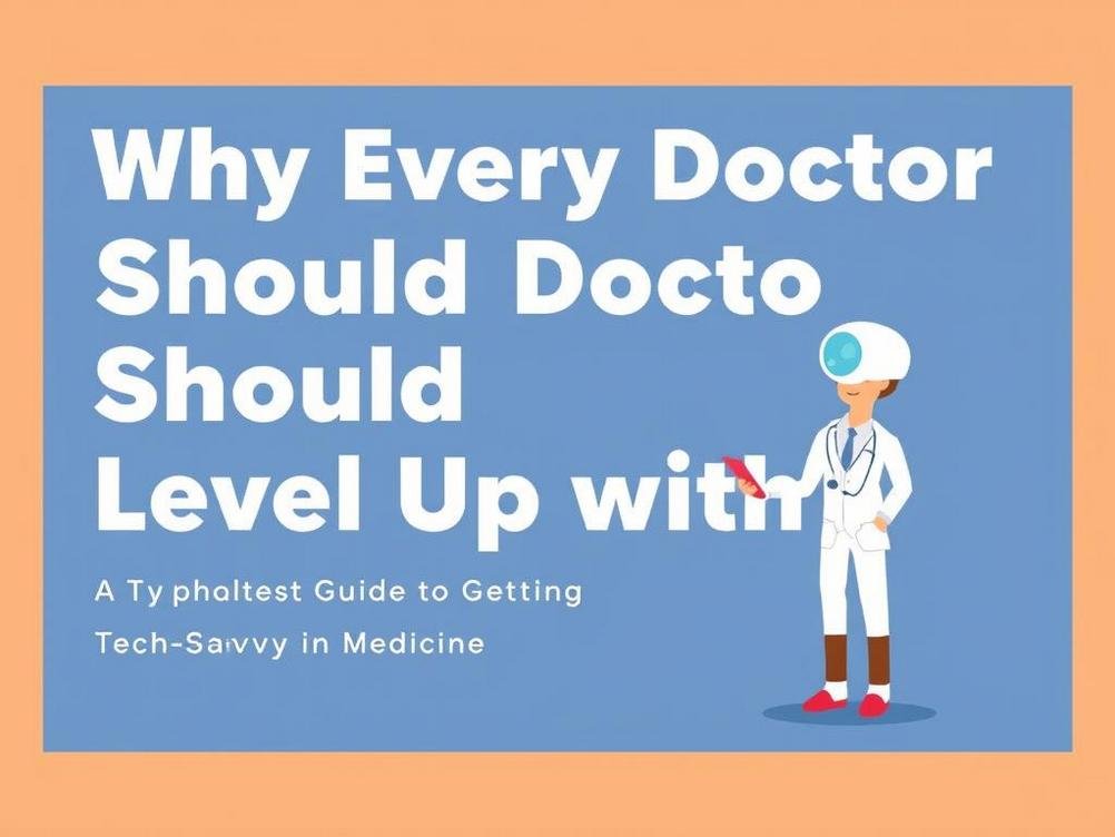 Why Every Doctor Should Level Up with AI: A Lighthearted Guide to Getting Tech-Savvy in Medicine